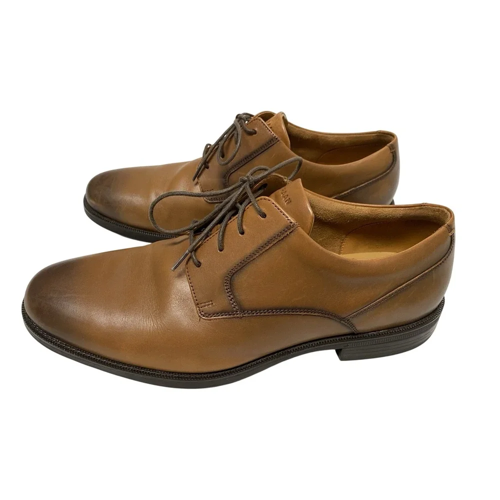 Cole‎ Haan Grand 360 Brown Leather Oxford Shoes Mens 13M Dress Casual
